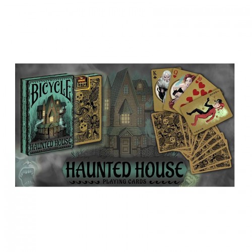 Bicycle Haunted House Oyun Kağıdı Premium Koleksiyonluk Kartları Kart