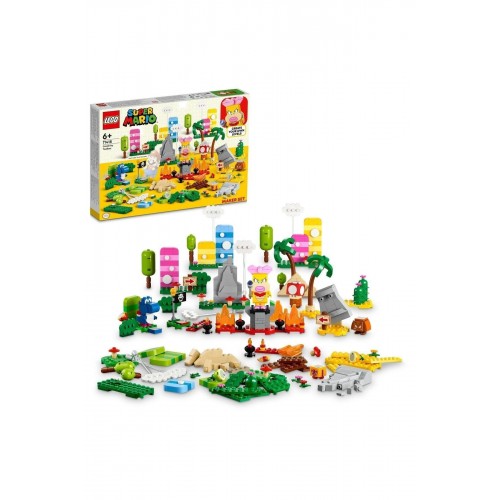 Lego Super Mario Yaratıcılık Araç Kutusu Yapım Seti 71418 (588 Parça)
