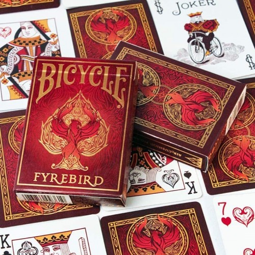 Bicycle Fyrebird Koleksiyonluk İskambil Oyun Kağıdı Kartları