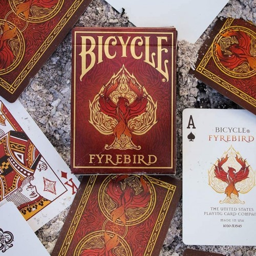 Bicycle Fyrebird Koleksiyonluk İskambil Oyun Kağıdı Kartları