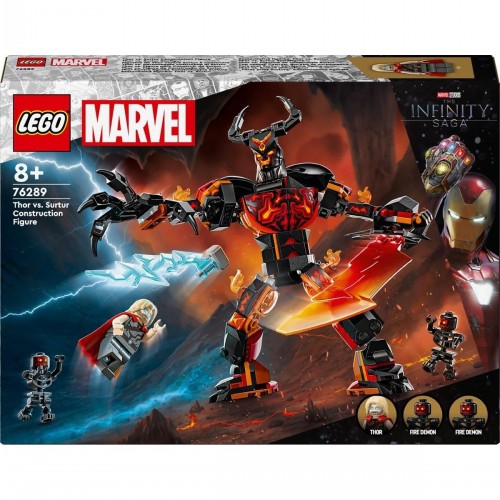 Lego Marvel Thor Surtur Yapım Figürüne Karşı 76289 Yapım Seti (245 Parça)