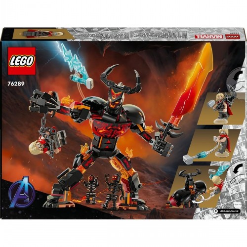 Lego Marvel Thor Surtur Yapım Figürüne Karşı 76289 Yapım Seti (245 Parça)