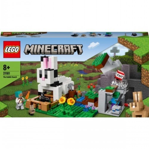 Lego Minecraft The Rabbit Ranch 21181 (340 Parça) Lego Minecraft The Rabbit Ranch 21181 (340 Parça)