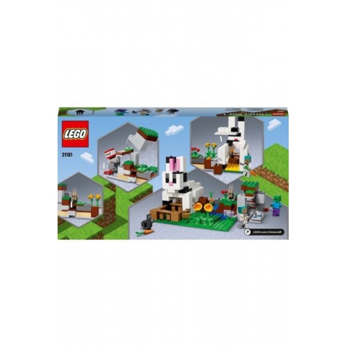 Lego Minecraft The Rabbit Ranch 21181 (340 Parça)