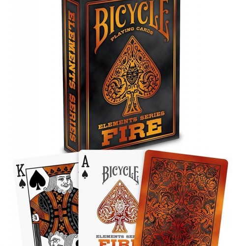 Bicycle Elements Fire Oyun Kağıdı Koleksiyonluk İskambil Kartları
