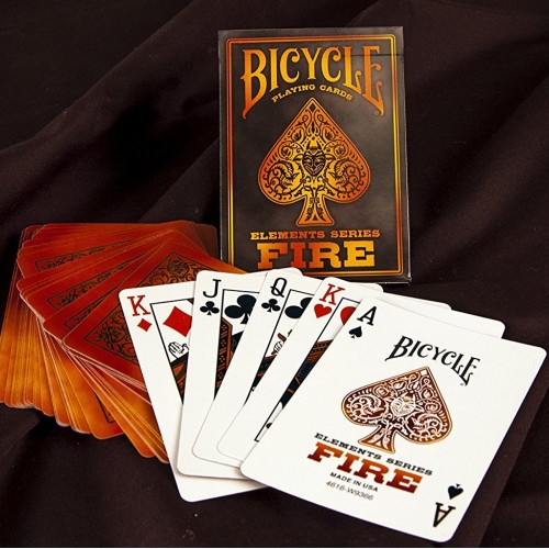 Bicycle Elements Fire Oyun Kağıdı Koleksiyonluk İskambil Kartları