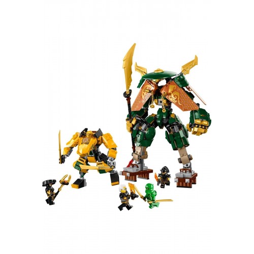 Lego Ninjago Lloyd ve Arin'in Ninja Ekibi Robotları 71794 (764 Parça)