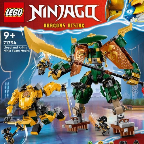 Lego Ninjago Lloyd ve Arin'in Ninja Ekibi Robotları 71794 (764 Parça)