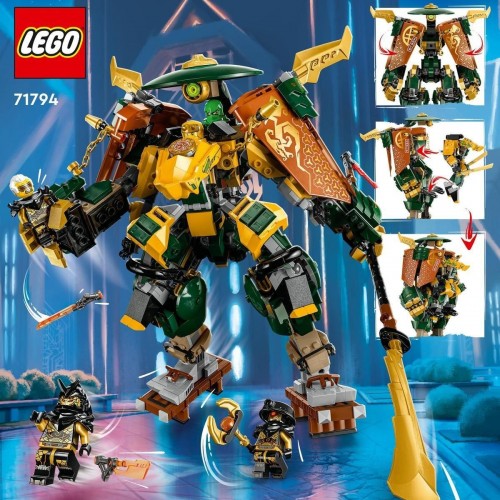 Lego Ninjago Lloyd ve Arin'in Ninja Ekibi Robotları 71794 (764 Parça)