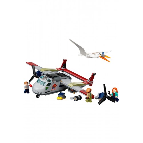 Lego Jurassic World Quetzalcoatlus Uçak Pususu 76947 Yapım Seti (293 Parça)