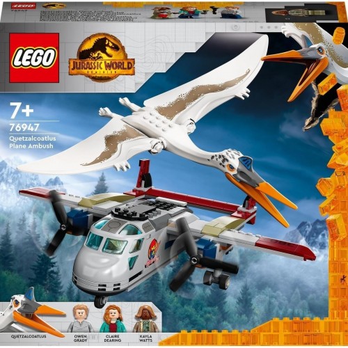 Lego Jurassic World Quetzalcoatlus Uçak Pususu 76947 Yapım Seti (293 Parça) Lego Jurassic World Quetzalcoatlus Uçak Pususu 76947 Yapım Seti (293 Parça)