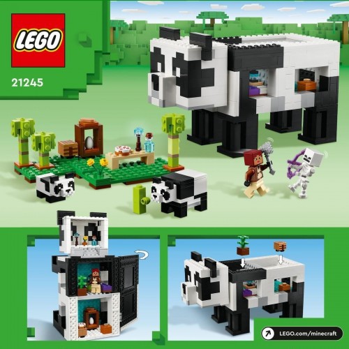Lego Minecraft Panda Barınağı 21245 Yapım Seti (553 Parça)