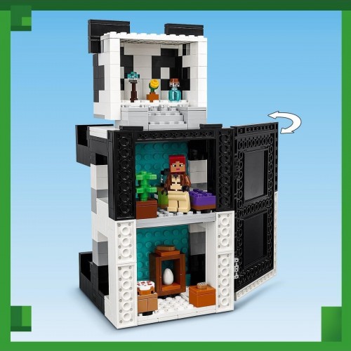 Lego Minecraft Panda Barınağı 21245 Yapım Seti (553 Parça)
