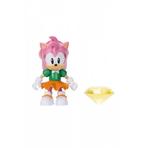 Orijinal Kirpi Sonic The Hedgehog Amy Oyuncakları Figürleri 10 Cm