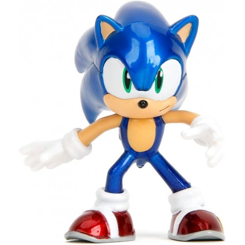 Orijinal Sonic The Hedgehog Kirpi Sonic Shadow Knuckles Tails Metal Oyuncakları Figürleri Seti