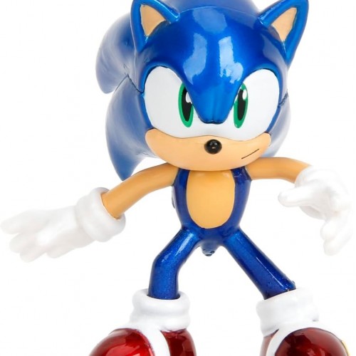 Orijinal Sonic The Hedgehog Kirpi Sonic Shadow Knuckles Tails Metal Oyuncakları Figürleri Seti