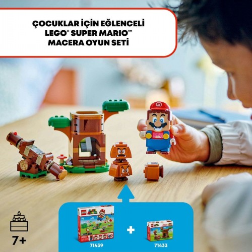 Lego Super Mario Goomba Oyun Parkı Ek Macera Seti 71433 (173 Parça) Lego Super Mario Goomba Oyun Parkı Ek Macera Seti 71433 (173 Parça)