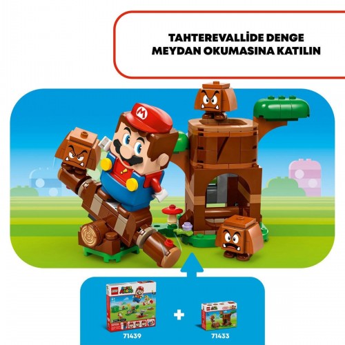Lego Super Mario Goomba Oyun Parkı Ek Macera Seti 71433 (173 Parça) Lego Super Mario Goomba Oyun Parkı Ek Macera Seti 71433 (173 Parça)