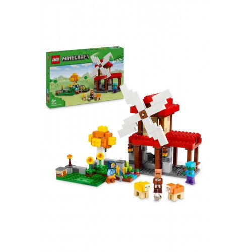 Lego Minecraft Rüzgar Değirmeni Çiftliği 21262 (462 parça)