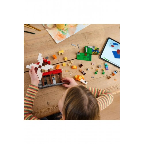 Lego Minecraft Rüzgar Değirmeni Çiftliği 21262 (462 parça)