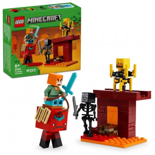 Lego Minecraft Nether Lav Savaşı 21266 (99 Parça) Lego Minecraft Nether Lav Savaşı 21266 (99 Parça)