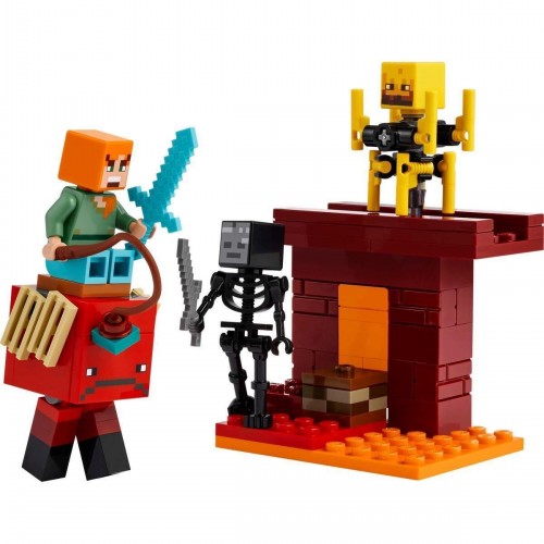 Lego Minecraft Nether Lav Savaşı 21266 (99 Parça)