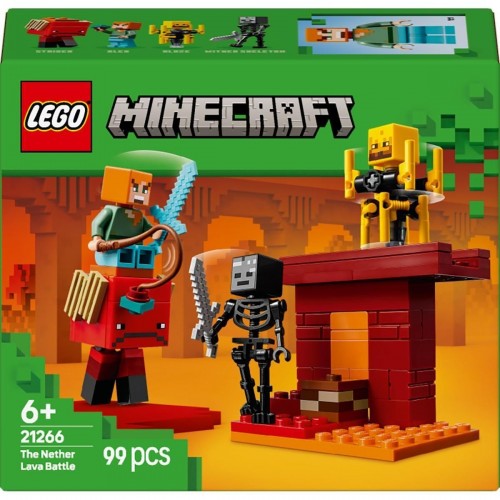 Lego Minecraft Nether Lav Savaşı 21266 (99 Parça) Lego Minecraft Nether Lav Savaşı 21266 (99 Parça)