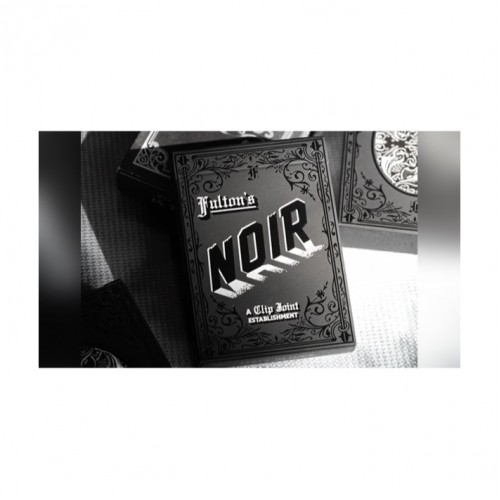 Bicycle Fulton's Noir Premium Oyun Kağıdı Koleksiyonluk iskambil Kartları