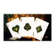Riffle Shuffle Fast Food Playing Cards Champagne Premium Oyun Kağıdı iskambil Kartları