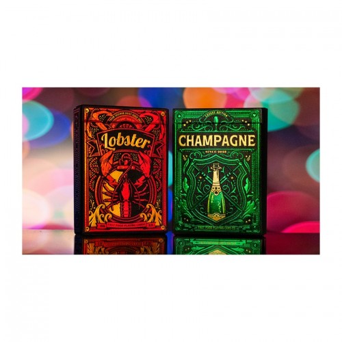 Riffle Shuffle Fast Food Playing Cards Champagne Premium Oyun Kağıdı iskambil Kartları