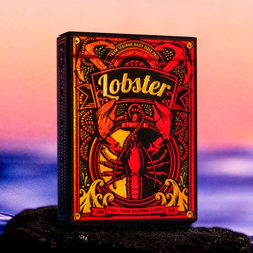 Riffle Shuffle Fast Food Playing Cards Lobster Premium Oyun Kağıdı iskambil Kartları