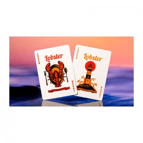 Riffle Shuffle Fast Food Playing Cards Lobster Premium Oyun Kağıdı iskambil Kartları