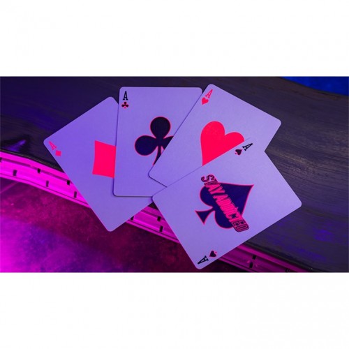Bicycle Star Fire Pink Neon Premium Oyun Kağıdı Koleksiyonluk iskambil Kartları Destesi Bicycle Star Fire Pink Neon Premium Oyun Kağıdı Koleksiyonluk iskambil Kartları Destesi