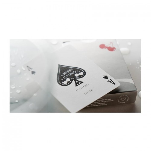 Bicycle Cherry Casino McCarran Silver Premium Oyun Kağıdı Koleksiyonluk iskambil Kartları Destesi