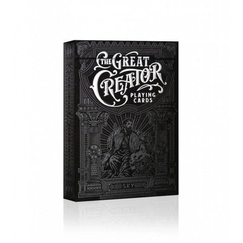 TWPCC The Great Creator Silver Premium Oyun Kağıdı Limited Edition Koleksiyonluk iskambil Kartları