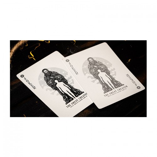TWPCC The Great Creator Silver Premium Oyun Kağıdı Limited Edition Koleksiyonluk iskambil Kartları