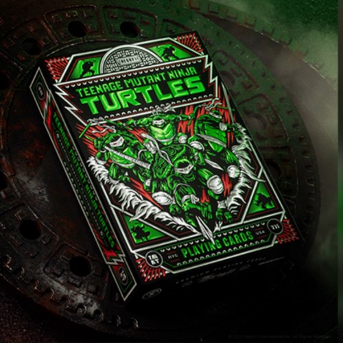 Theory11 Teenage Mutant Ninja Turtles Premium Oyun Kağıdı Koleksiyonluk iskambil Kartları