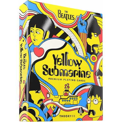 Theory11 The Beatles Yellow Submarine Special Edition Oyun Kağıdı Kartları Destesi Koleksiyonluk