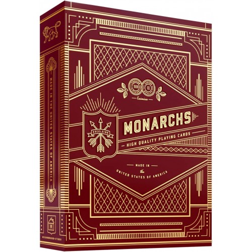 Theory11 Monarch Red Kırmızı Oyun Kağıdı Kartı Kartları Destesi Koleksiyonluk