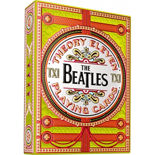 Theory11 The Beatles Green Oyun Kağıdı Kartı Kartları Destesi Koleksiyonluk
