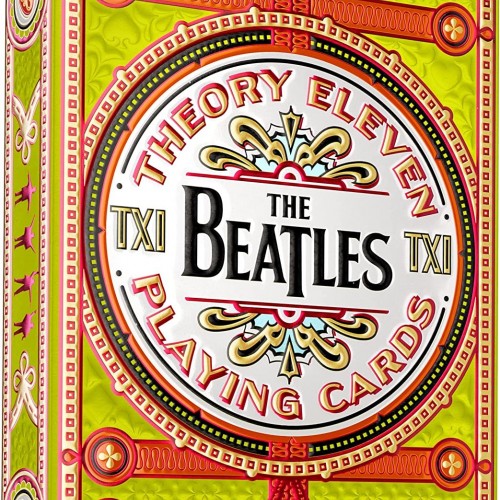 Theory11 The Beatles Green Oyun Kağıdı Kartı Kartları Destesi Koleksiyonluk