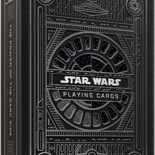 Theory11 Star Wars Dark Side Silver Oyun Kağıdı Kartı Kartları Destesi Koleksiyonluk