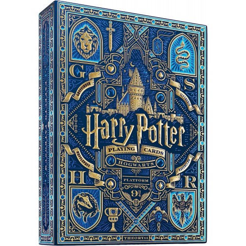 Theory11 Harry Potter Blue Mavi Ravenclaw Oyun Kağıdı Kartı Kartları Destesi Koleksiyonluk