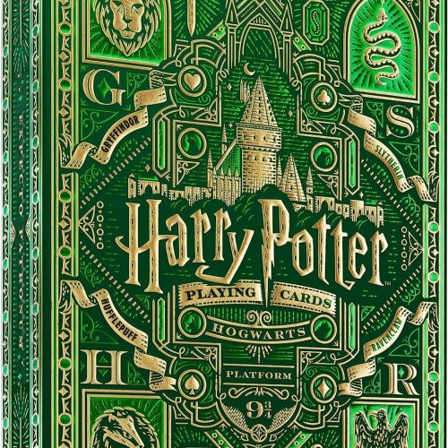 Theory11 Harry Potter Green Yeşil Slytherin Oyun Kağıdı Kartı Kartları Destesi Koleksiyonluk Theory11 Harry Potter Green Yeşil Slytherin Oyun Kağıdı Kartı Kartları Destesi Koleksiyonluk