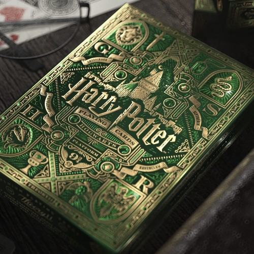 Theory11 Harry Potter Green Yeşil Slytherin Oyun Kağıdı Kartı Kartları Destesi Koleksiyonluk