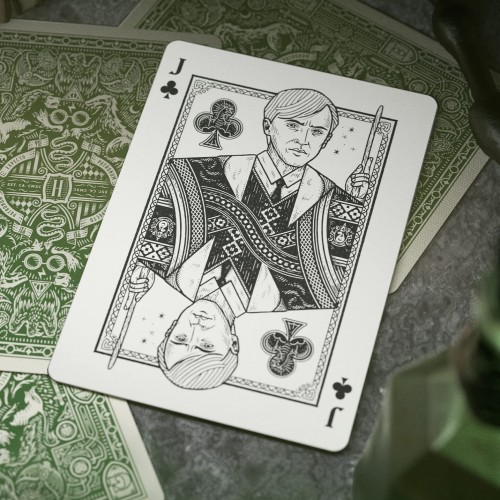 Theory11 Harry Potter Green Yeşil Slytherin Oyun Kağıdı Kartı Kartları Destesi Koleksiyonluk Theory11 Harry Potter Green Yeşil Slytherin Oyun Kağıdı Kartı Kartları Destesi Koleksiyonluk