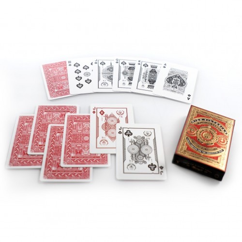 Theory11 High Victorian Red Kırmızı Cardistry Kartı Kartları Theory11 High Victorian Red Kırmızı Cardistry Kartı Kartları