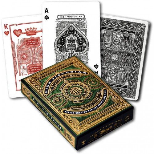 Theory11 High Victorian Green Yeşil Cardistry Kartı Kartları