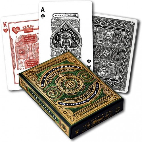 Theory11 High Victorian Green Yeşil Cardistry Kartı Kartları Theory11 High Victorian Green Yeşil Cardistry Kartı Kartları
