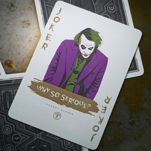 Theory11 The Dark Knight Batman Kara Şovalye Özel Seri Oyun Kağıdı Kartı Kartları Destesi Theory11 The Dark Knight Batman Kara Şovalye Özel Seri Oyun Kağıdı Kartı Kartları Destesi